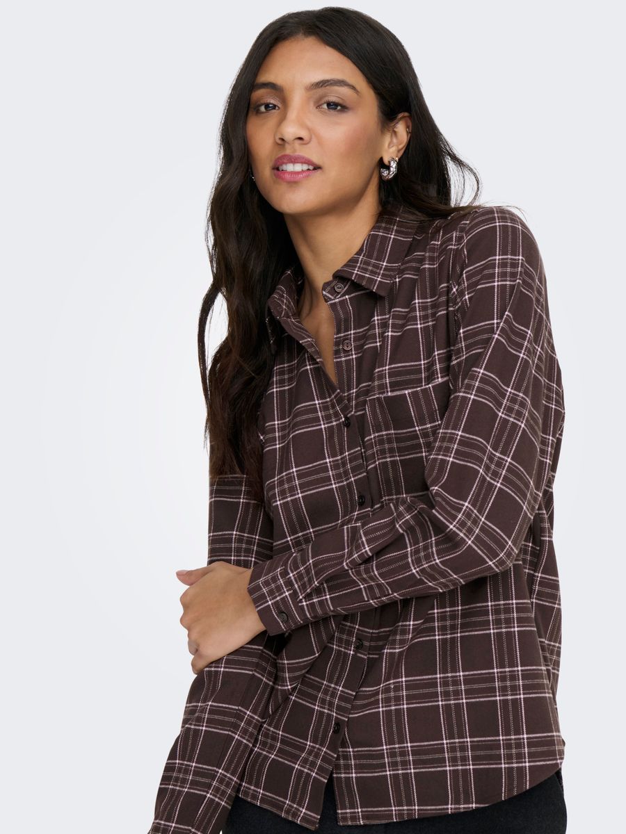 ONLWREN CHECK SHIRT WVN