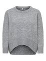 ONLALIVIA LS HIGH-LOW O-NECK NOOS KNT