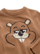 Strickpullover mit Tiermotiv