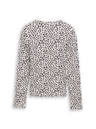 Langarmshirt mit Rippstruktur