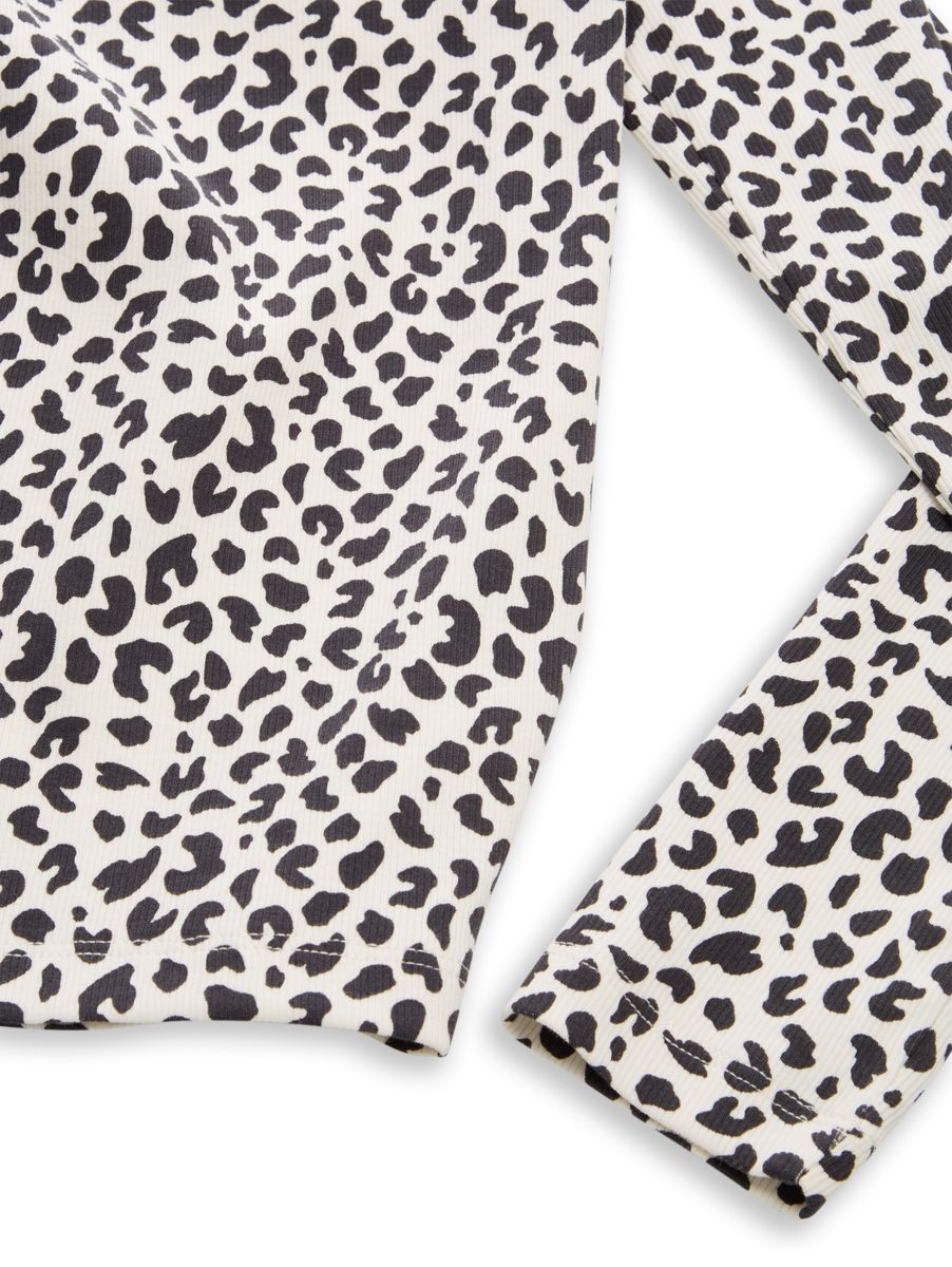 Langarmshirt mit Rippstruktur