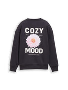 Oversize Sweatshirt mit Rückenprint
