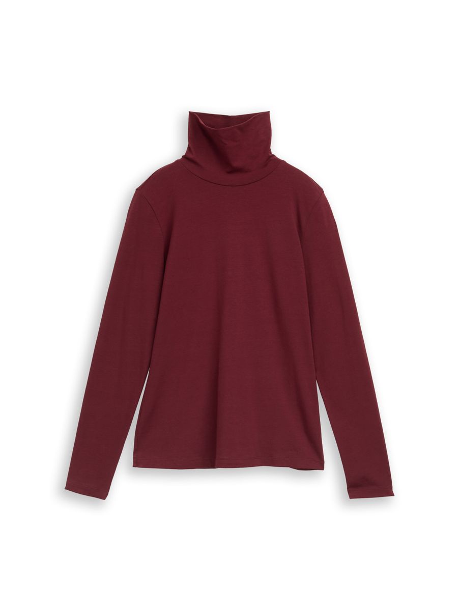 Basic Rollkragenshirt