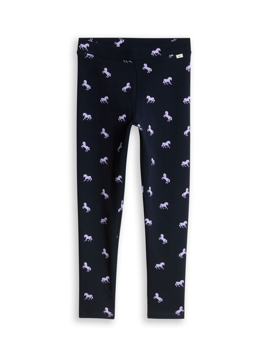 Leggings mit Allover-Print