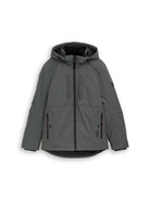 Funktionsjacke mit abnehmbarer Kapuze