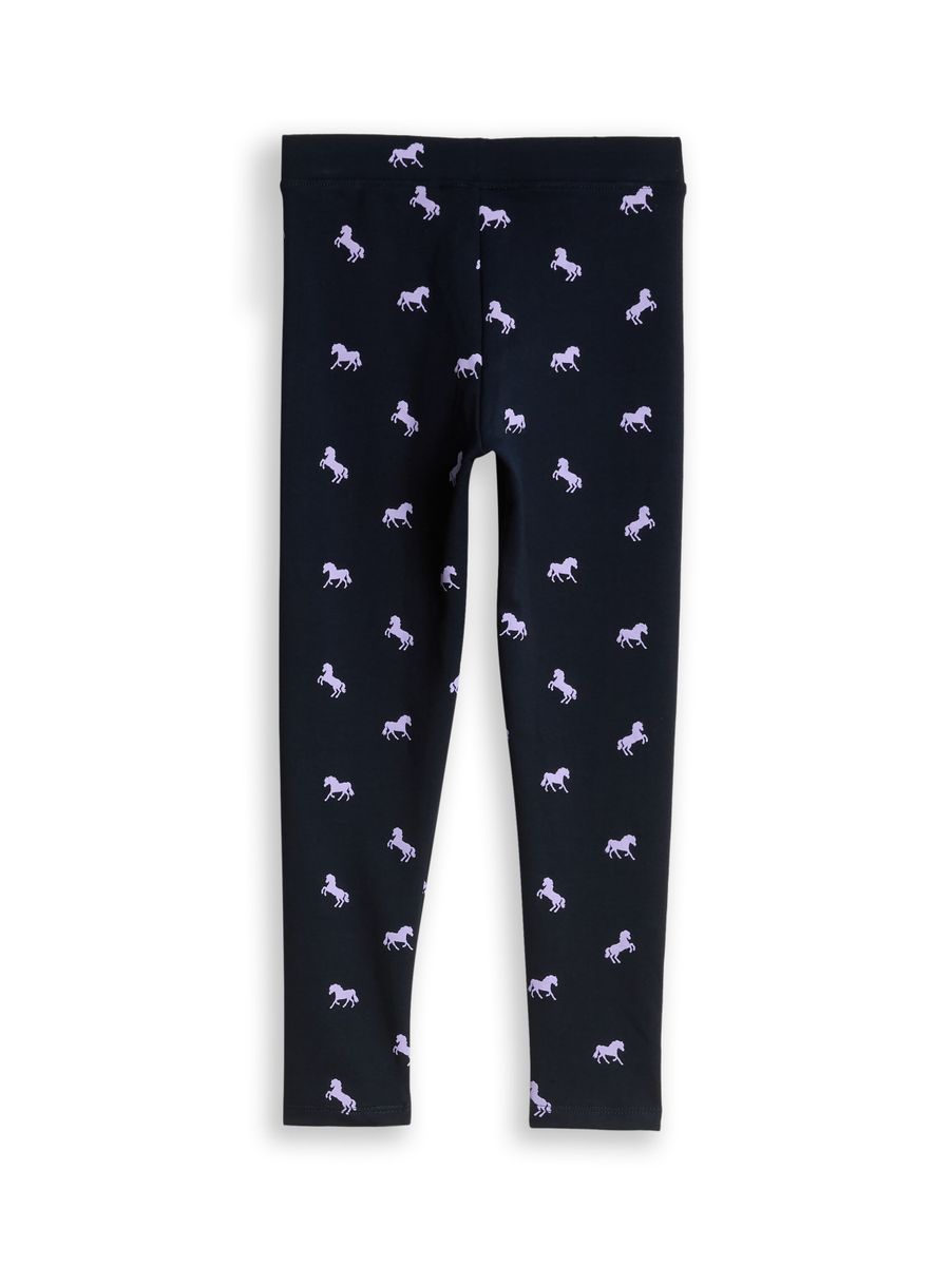 Leggings mit Allover-Print