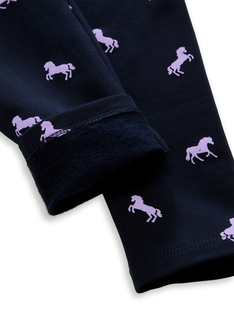Leggings mit Allover-Print