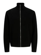 JJMILANO STITCH HIGH NECK CARDIGAN