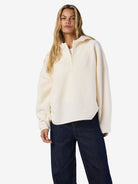 NMCOZY L/S HALFWAY ZIP SWEATER JRS NOOS