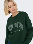 ONLSWEAT LIFE L/S CREW O.SIZE STATE NOOS