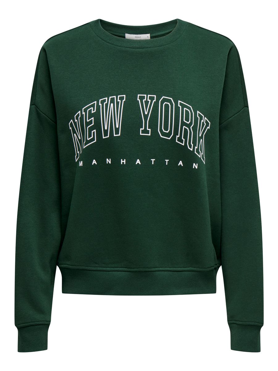 ONLSWEAT LIFE L/S CREW O.SIZE STATE NOOS