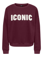ONLSWEAT LIFE L/S CREW O.SIZE STATE NOOS