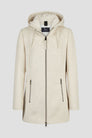Wolljacke mit Kapuze