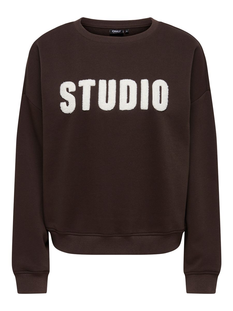 ONLSWEAT LIFE L/S CREW O.SIZE STATE NOOS