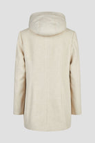 Wolljacke mit Kapuze