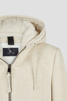 Wolljacke mit Kapuze