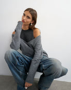 TSYASMIN LS O-NECK KNITTED JUMPER KNT