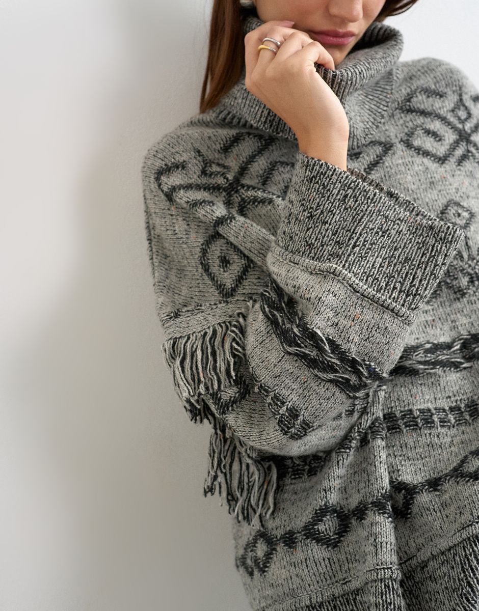 TSFENYA KNITTED OVERSIZED JUMPER KNT