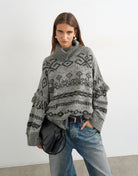 TSFENYA KNITTED OVERSIZED JUMPER KNT