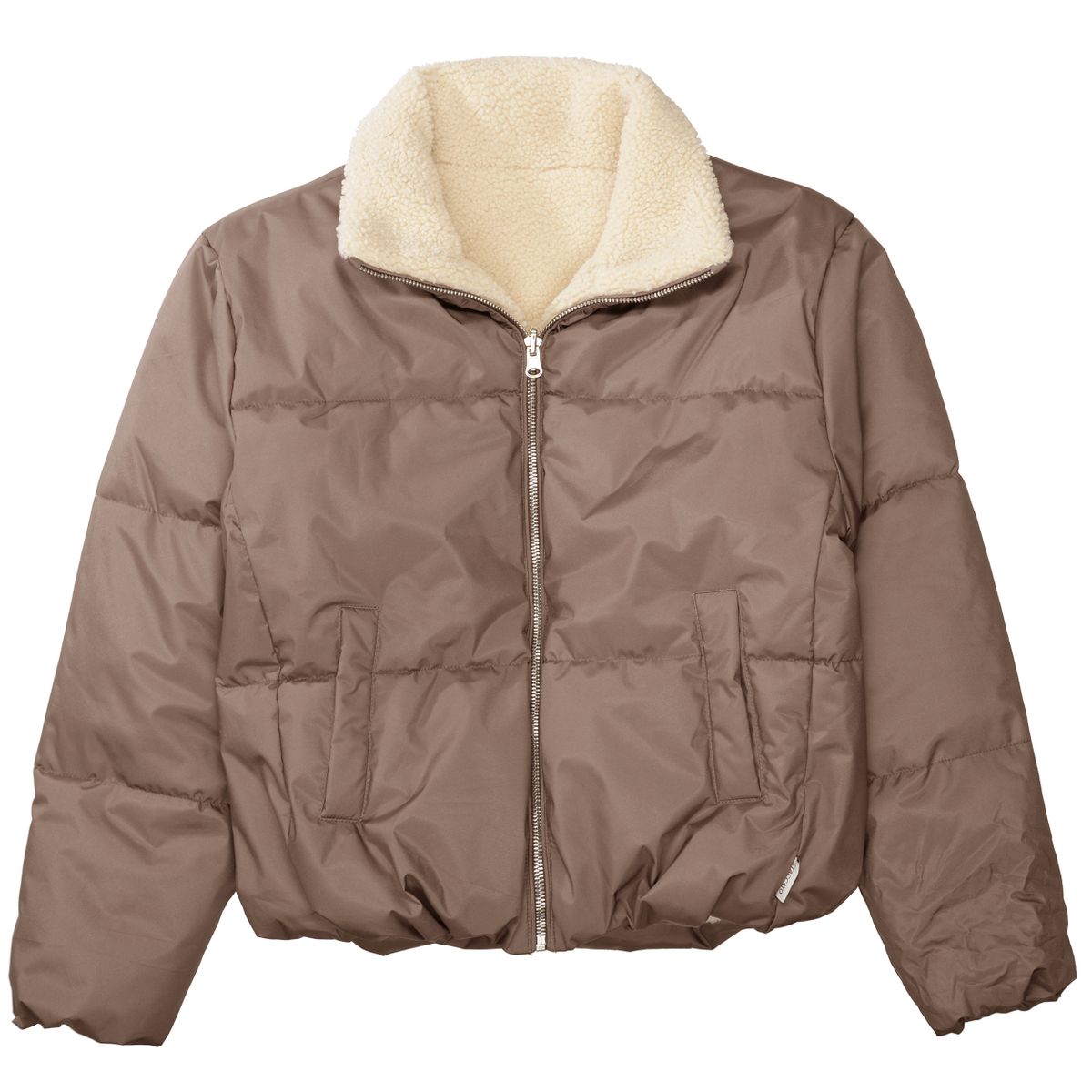 Md.-Plüsch Wendejacke