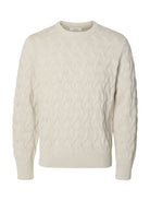 SLMCARLOS LS CABLE CREW NECK NOOS