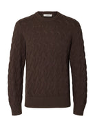 SLMCARLOS LS CABLE CREW NECK NOOS