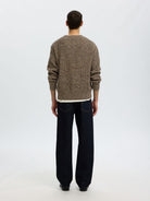 SLMTILUM LS KNIT RLX CREW NECK NOOS
