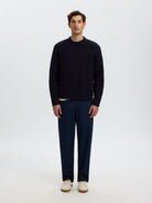 SLMALEX LS KNIT CREW NECK NOOS