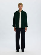 SLMREGCOLE DANNI CORD BD LS SHIRT NOOS