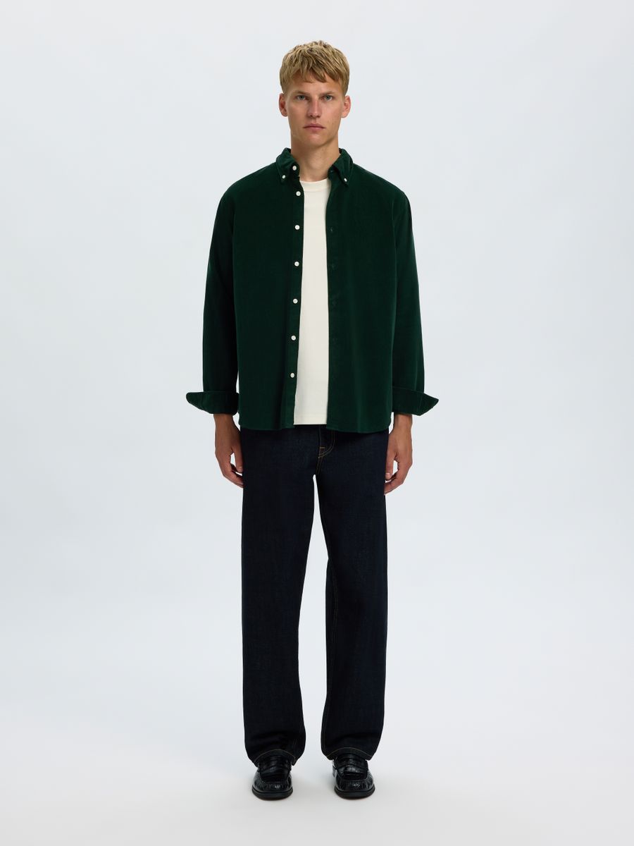 SLMREGCOLE DANNI CORD BD LS SHIRT NOOS