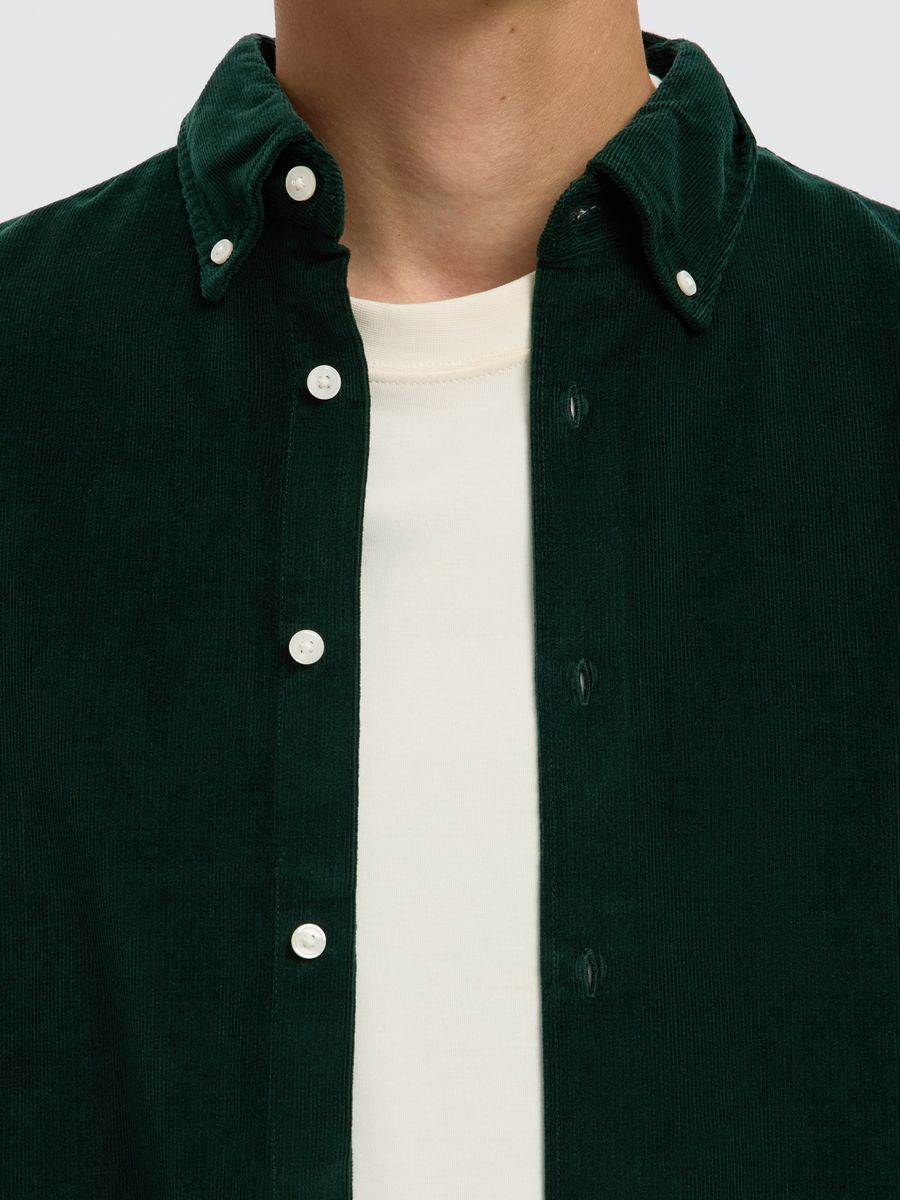 SLMREGCOLE DANNI CORD BD LS SHIRT NOOS