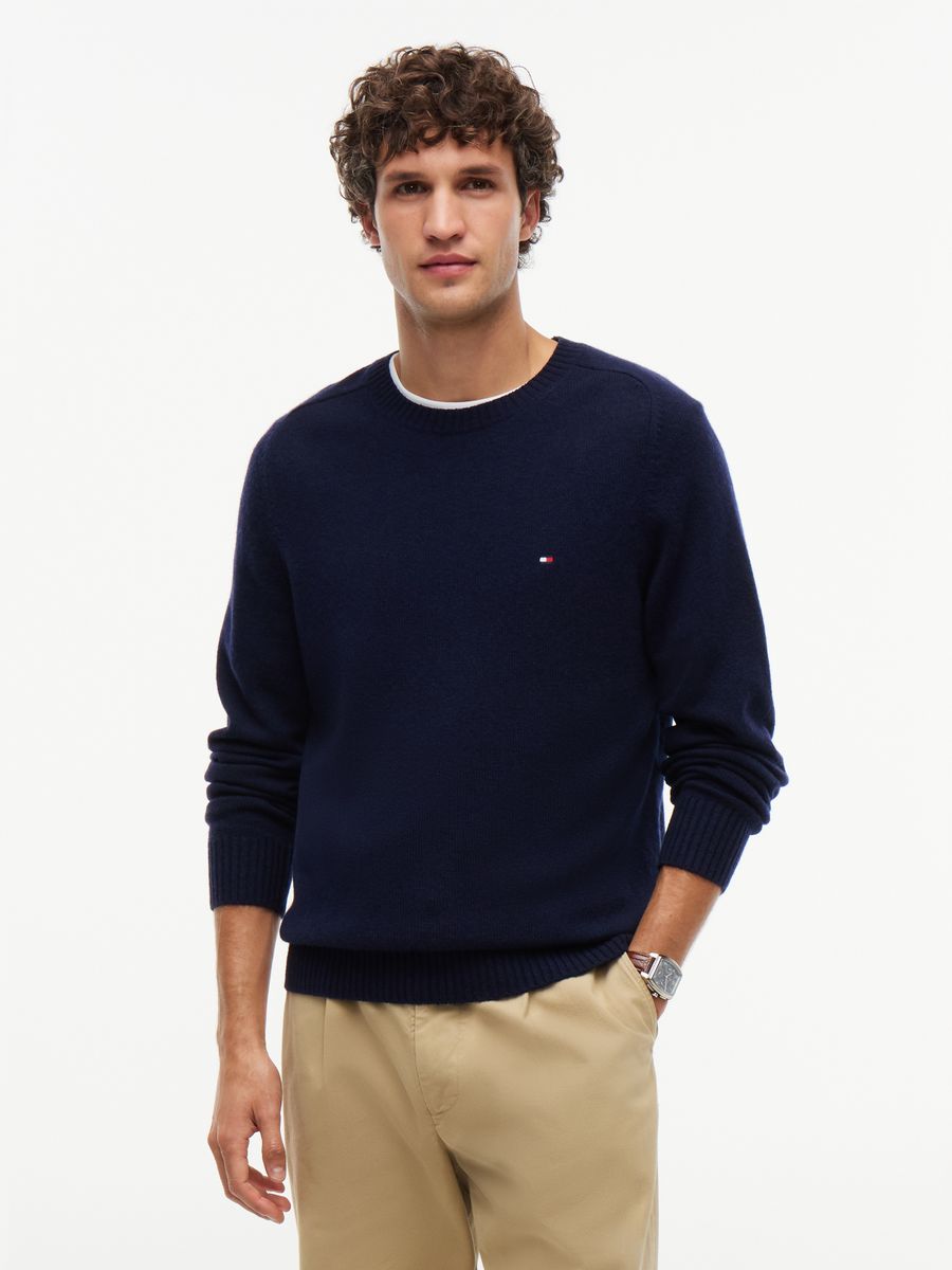 LAMBSWOOL CREW NECK