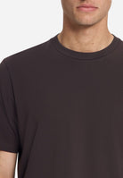 T-Shirt Crewneck Solid Basic Stretch