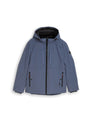 Funktionsjacke mit abnehmbarer Kapuze