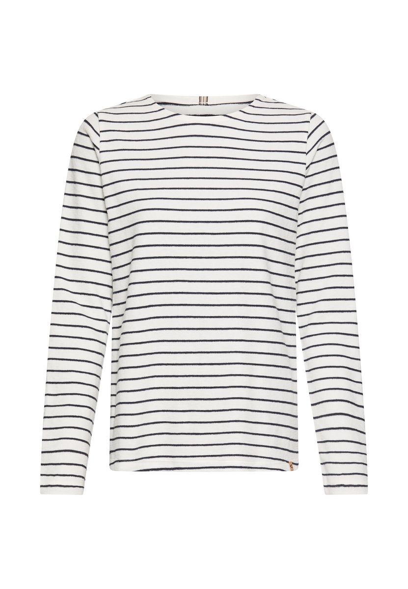 Jerseyshirt mit Seitenschlitzen