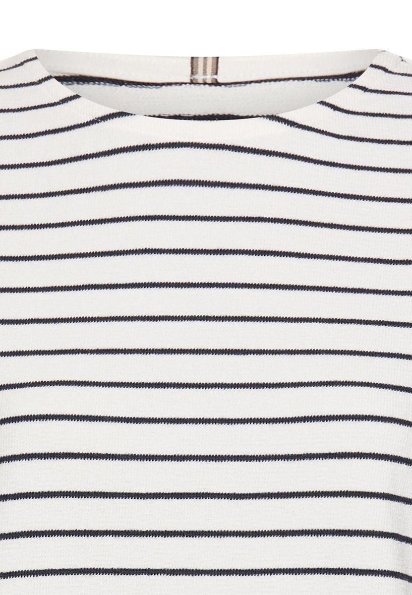 Jerseyshirt mit Seitenschlitzen