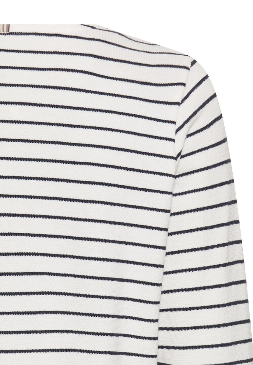 Jerseyshirt mit Seitenschlitzen