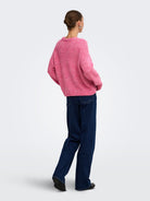ONLSMILLA LS LOOSE O-NECK CS KNT