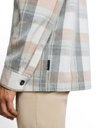 Cord Overshirt mit Karomuster