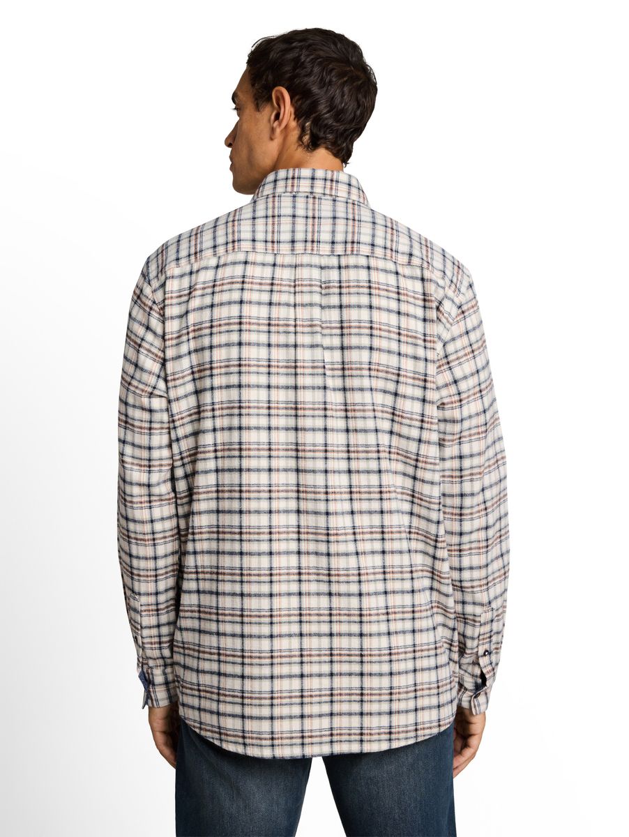 Comfort Fit Flanell-Hemd mit Karomuster