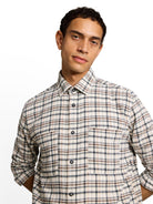 Comfort Fit Flanell-Hemd mit Karomuster