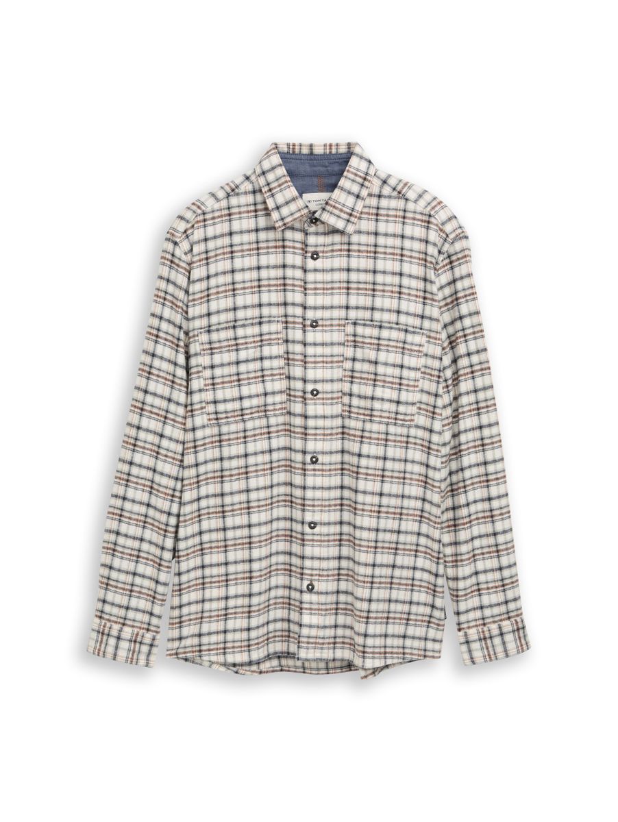 Comfort Fit Flanell-Hemd mit Karomuster