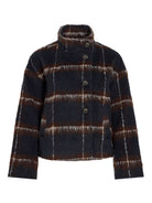 VIMELON L/S CHECK JACKET/BFS