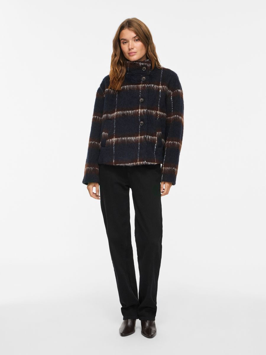 VIMELON L/S CHECK JACKET/BFS