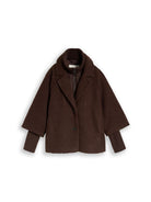 Cosy Cape Jacke im 2-in-1-Look