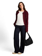 Loose Fit Bouclé Cardigan