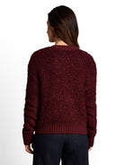 Loose Fit Bouclé Cardigan