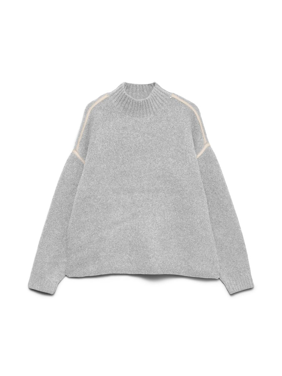 VMBOOM LS HIGHNECK PIPING PULLOVER NOOS