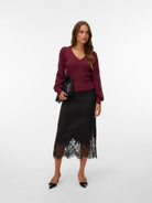 VMNEWLIMONE LS V-NECK PULLOVER BOO