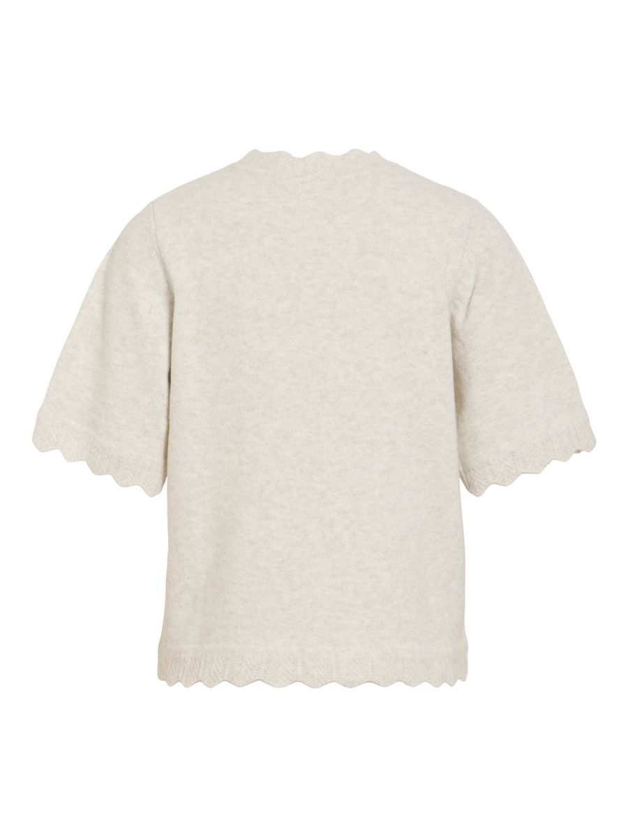 VINIKOLINA O-NECK 2/4 KNIT TOP - NOOS